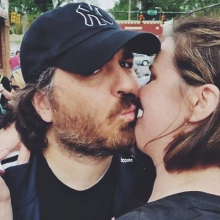 Brian Quinn and his ex-girlfriend Emily Amick